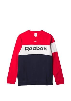 Reebok colourblock-design crew-neck sweatshirt - Red
