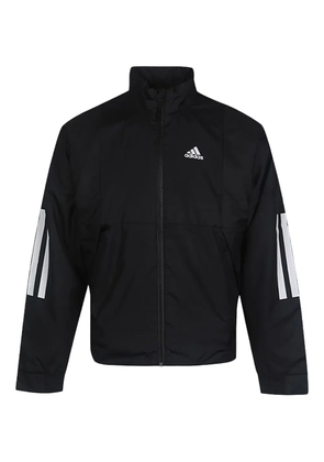 adidas high-neck lightweight jacket - Black