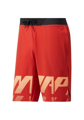 Reebok graphic-print short - Red