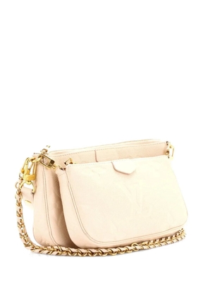 Louis Vuitton Pre-Owned Multi Pochette Accessoires Monogram Empreinte Giant crossbody bag - Neutrals