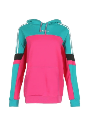 adidas Boyfriend colourblock hoodie - Pink