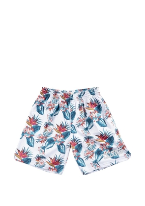 Mitchell & Ness x NBA Boston Celtics floral-print shorts - White