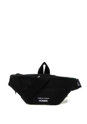 Comme des Garçons Homme logo-print belt bag - Black