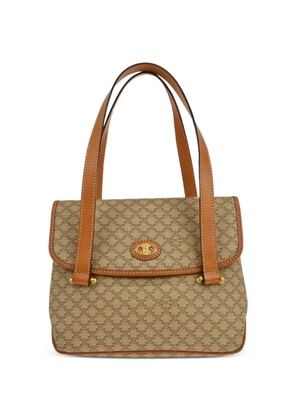 Celine Pre-Owned 1990s Macadam print handbag - Neutrals