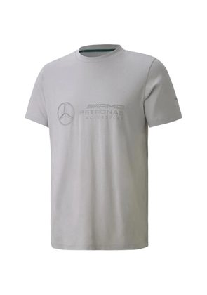 PUMA MAPM Mercedes logo-detail T-shirt - Grey
