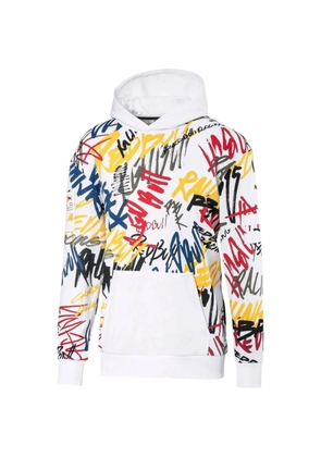 PUMA red bull racing hooded graphic T-shirt - White