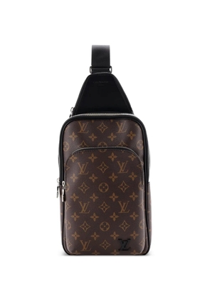 Louis Vuitton Pre-Owned Avenue Sling Bag NM Macassar Monogram Canvas crossbody bag - Brown
