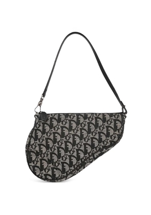 Christian Dior Pre-Owned 2002 Saddle trotter shoulder bag - Black