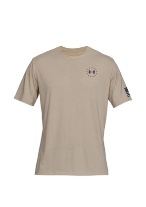 Under Armour flag-print T-shirt - Neutrals