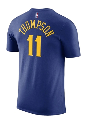 Nike logo-print T-shirt - Blue