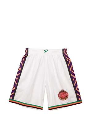 Mitchell & Ness NBA 1995 All-Star Game rhinestone Swingman shorts - White