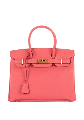 Hermès Pre-Owned 30 Birkin top-handle tote bag - Pink