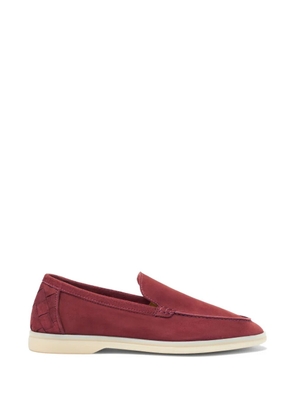 Scarosso Ludovica suede loafers - Red