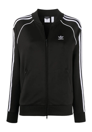 adidas Superstar striped-detail jacket - Black