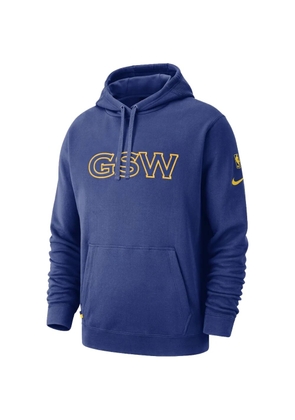 Nike NBA Golden State Warriors Courtside hoodie - Blue