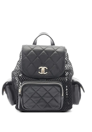 CHANEL Pre-Owned 2021 Matelasse backpack - Black