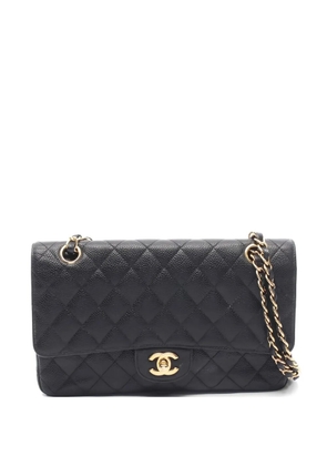 CHANEL Pre-Owned 2012 Double Flap chain shoulder bag - Black