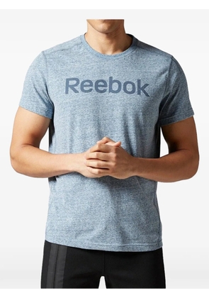 Reebok logo-print T-shirt - Blue