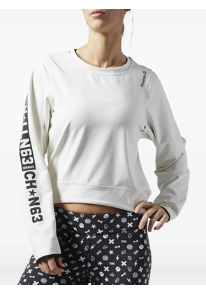 Reebok long-sleeve crew-neck sweatshirt - Neutrals