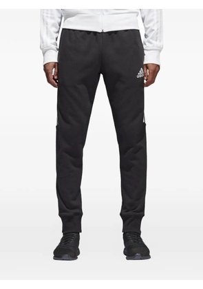 adidas three-stripe track pants - Black