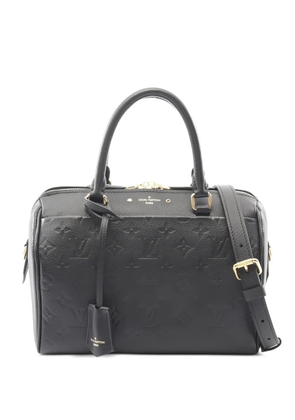 Louis Vuitton Pre-Owned 2018 Speedy Bandoulière 25 Monogram leather tote bag - Black