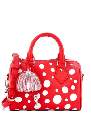 Louis Vuitton Pre-Owned Speedy Bandouliere Bag Yayoi Kusama Infinity Dots Monogram Empreinte Giant 20 satchel - Red