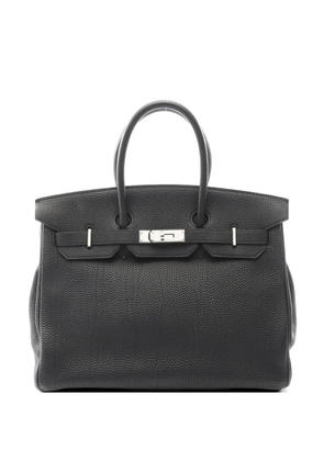 Hermès Pre-Owned 2003 35 Birkin leather handbag - Black