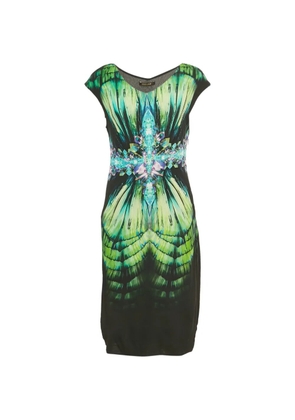 Roberto Cavalli cotton midi dress - Black