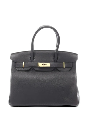 Hermès Pre-Owned 2022 Birkin 30 leather handbag - Black