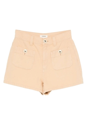 SANDRO pocket cotton shorts - Neutrals