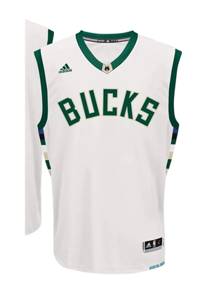 adidas Milwaukee Bucks Swingman jersey tank top - White