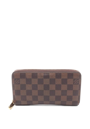 Louis Vuitton Pre-Owned 2012 damier ebene zippy wallet - Brown
