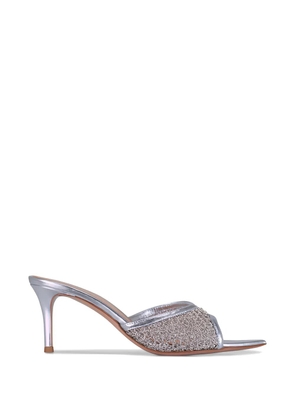 Gianvito Rossi Dorotea mesh sandals - Silver