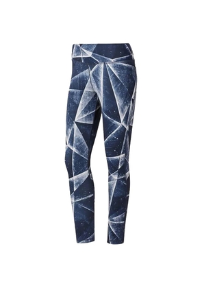 Reebok geometric print leggings - Blue
