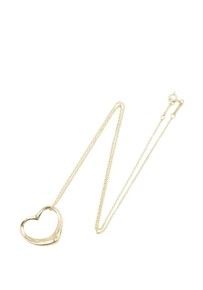Tiffany & Co. Pre-Owned 2010s medium Open Heart pendant necklace - Gold