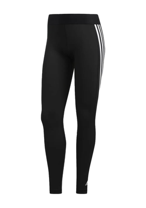 adidas Aphaskin stripes-detail leggings - Black