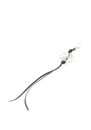 Loewe Pre-Owned 2010s Anagram leather bag charm - Silver