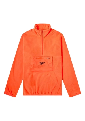 Reebok half-zip fleece sweatshirt - Orange