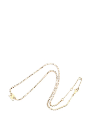 Celine Pre-Owned 2010s Triomphe Sparkle necklace - Gold