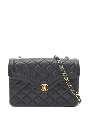 CHANEL Pre-Owned 1991-1994 Matelasse chain shoulder bag - Black