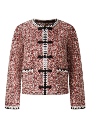 Shanghai Tang tweed bow jacket - Red