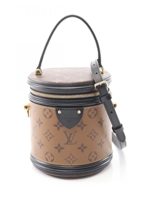 Louis Vuitton Pre-Owned 2019 Monogram Reverse Cannes vanity bag - Brown