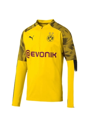 PUMA BVB quarter-zip T-shirt - Yellow
