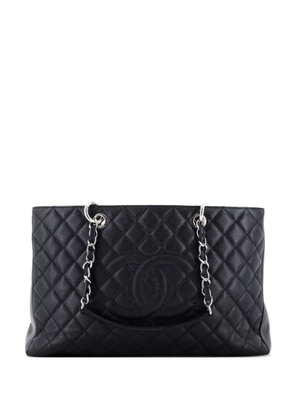 CHANEL Pre-Owned Grand Shopping Quilted Caviar XL tote bag - Black