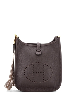 Hermès Pre-Owned Evelyne Bag Gen III Clemence TPM crossbody bag - Brown