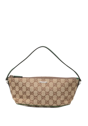 Gucci Pre-Owned 2000-2015 GG Canvas Boat shoulder bag - Brown