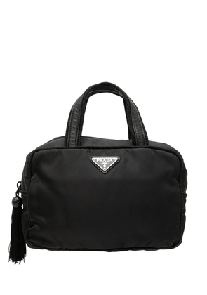 Prada Pre-Owned 2013-2026 Tessuto Tassel handbag - Black
