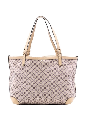 Gucci Pre-Owned 2016-2026 Medium Diamante Canvas Craft tote bag - Brown