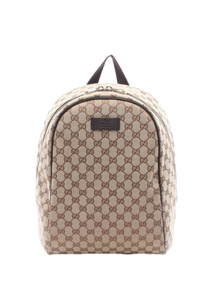 Gucci Pre-Owned 2000-2015 GG Canvas backpack - Brown