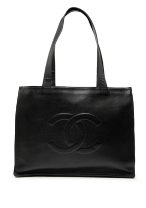 CHANEL Pre-Owned 1996-1997 CC Caviar tote bag - Black